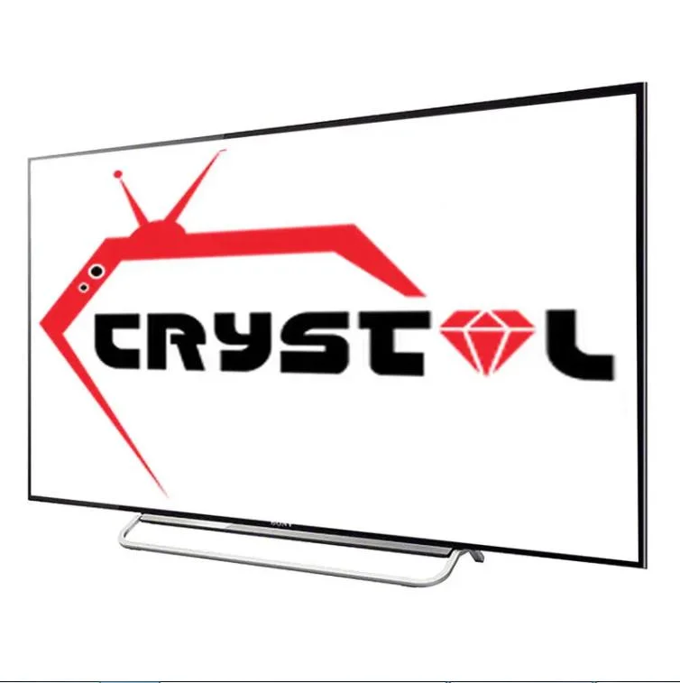 Subscrição IPTV Crystal Ott 1/3/6/12 meses Países europeus UK South África Polónia Irlanda Bélgica Alemanha Canais IPTV Smarters Android TV Smart TV Box