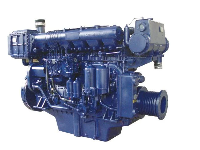 A refrigeração a água 6 Cilindros Weichai 6 Series Marine Motor Diesel Whm6160C580-5	426kw	1500 r/min