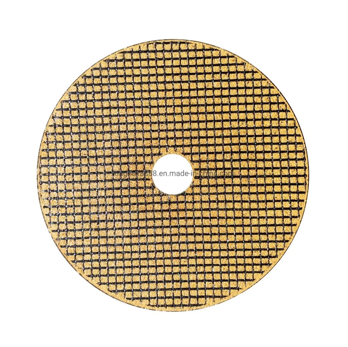 Abrasive Disc, 107X1X16mm, 2nets, Yellow, Special for Asia Market