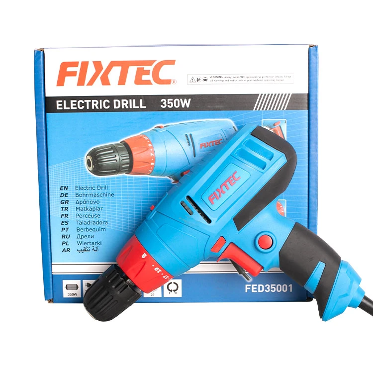 Fixtec High Performance 350W Mini Electric Speed Drill Machine with 5m Cable