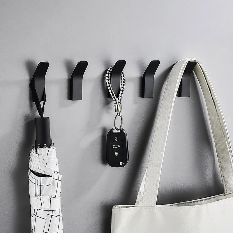 Bag Cloth Coat Kitchen Bathroom Steel Hooks