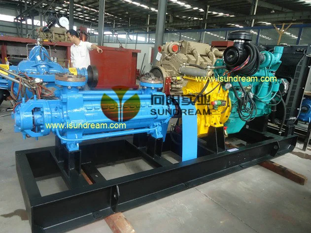 Horizontal Multistage Centrifugal Water Pressure Pump with Diesel Engine (D &MD; DGC)