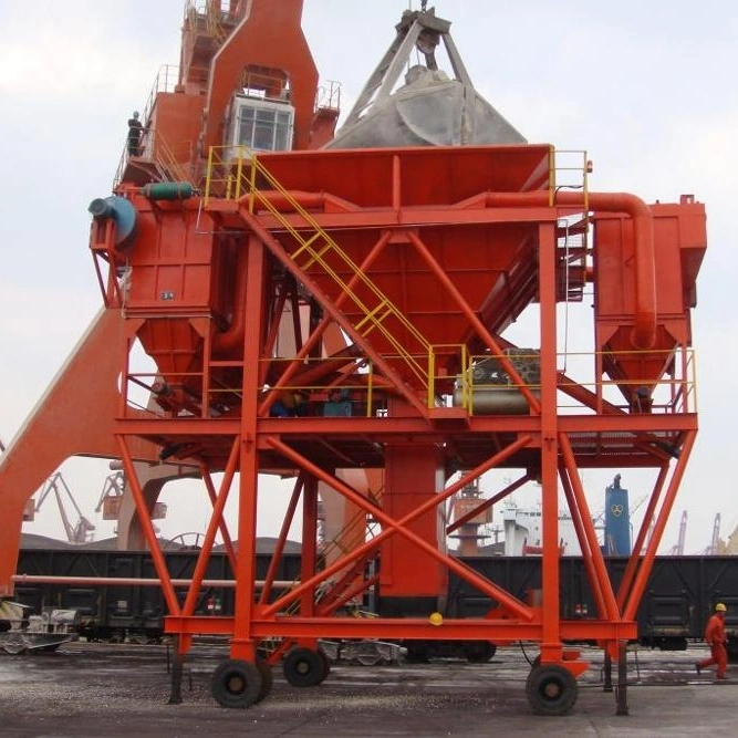 Movable Fit for Sand Bulk Cargo Dust-Proof Cement Grain Hoppers