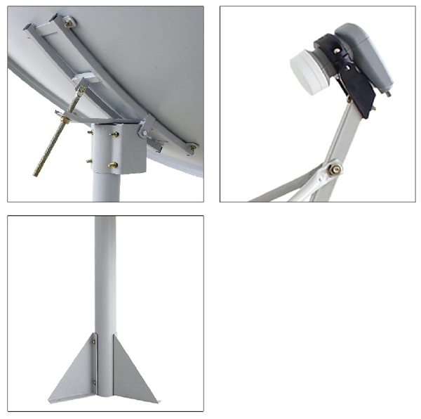 120cm Ku Band Satellitenantenne, Außenantenne