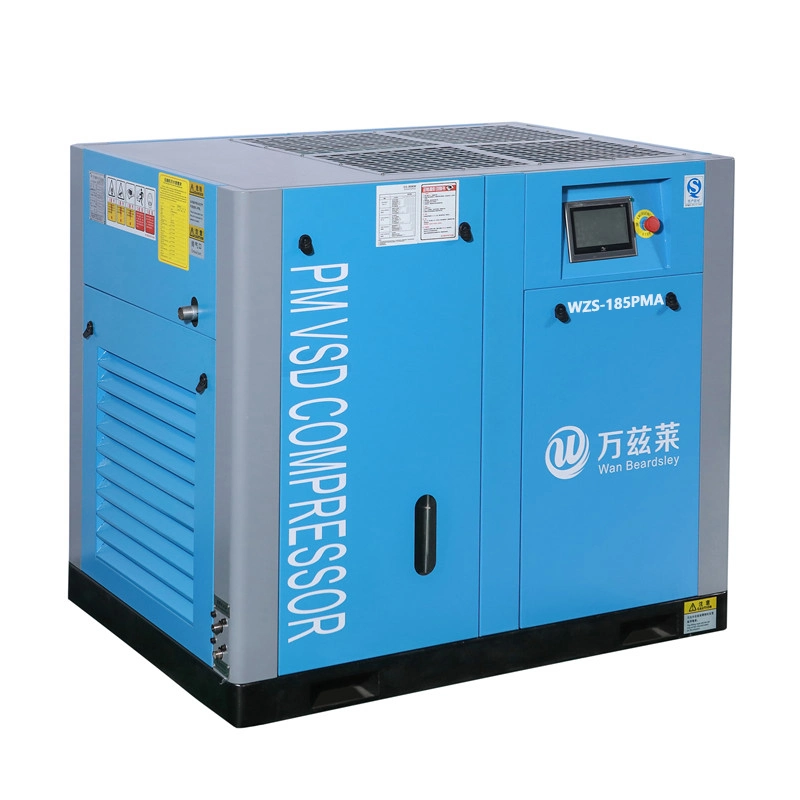 Sell Well Frequency Conversion Stationary Rotary Screw 10bar 185kw Compressor Oil Free for Medical