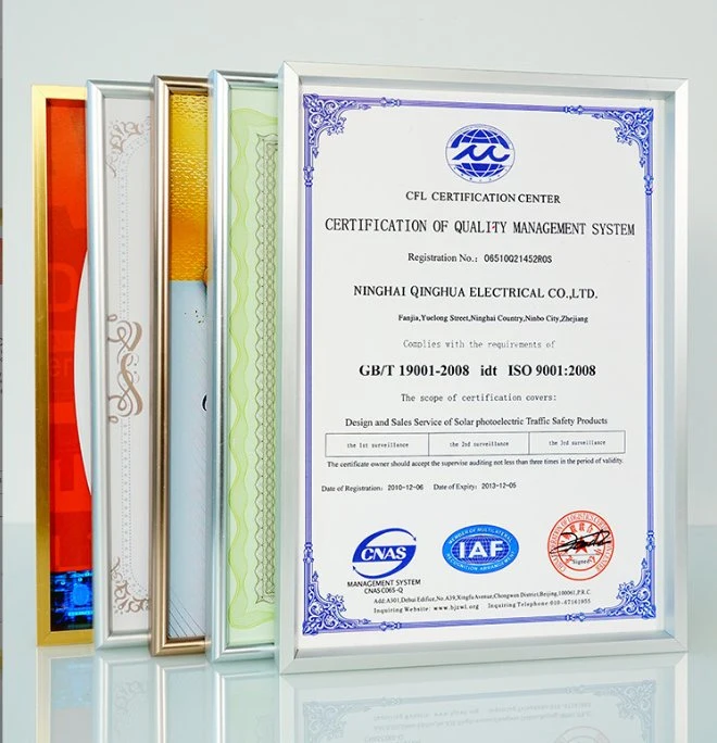 Home Decoration Business License Metal Photo Frame Aluminum Alloy Picture Frame for A3 A4 Diploma