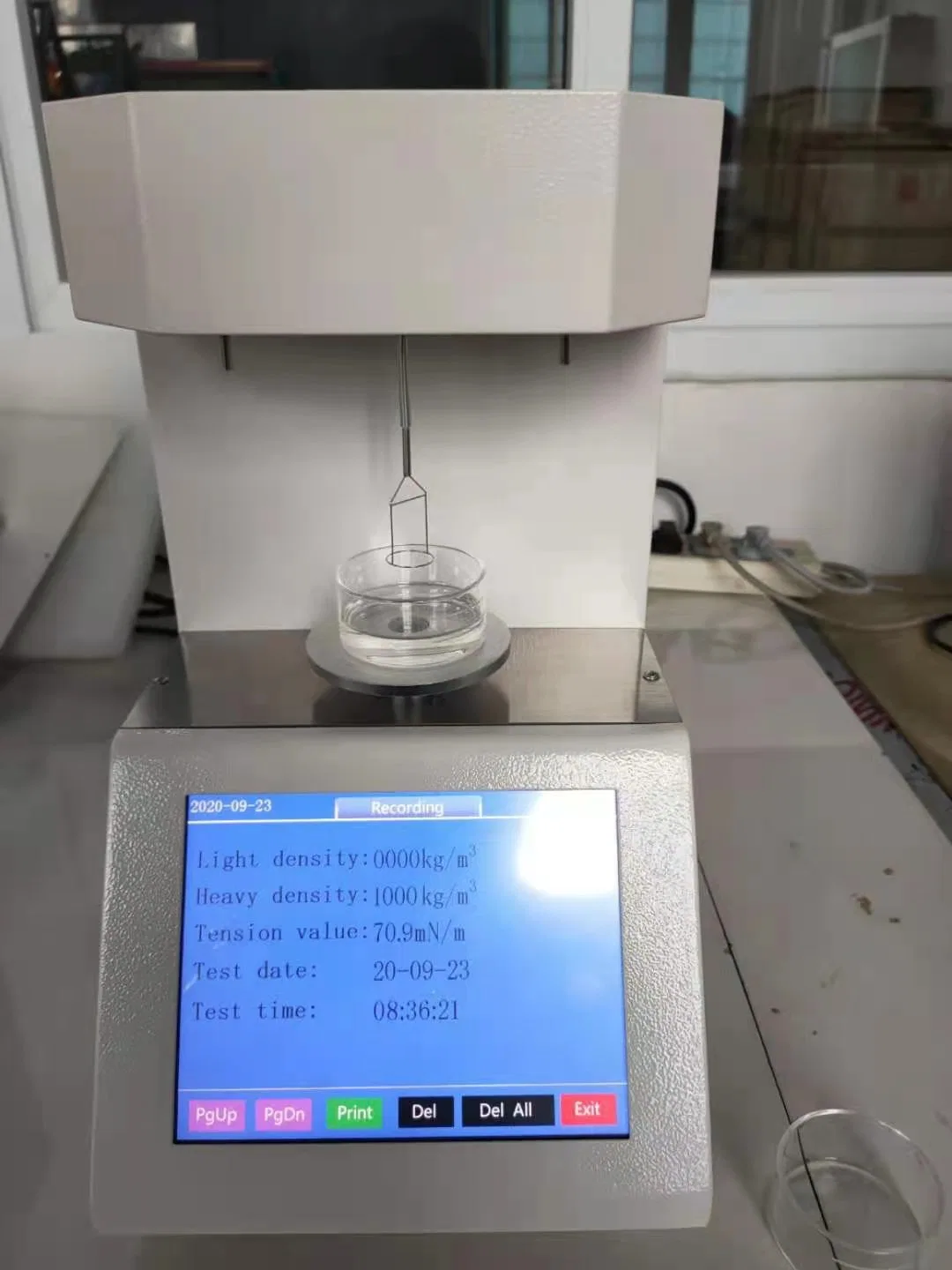 Transformer Oil Test Equipment ASTM D971 Interfacial Tension Tester