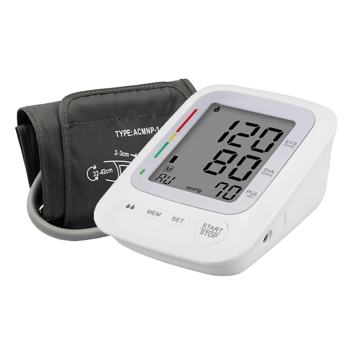 HD Large Screen Digital Bp Arm Blood Pressure Monitor with CE