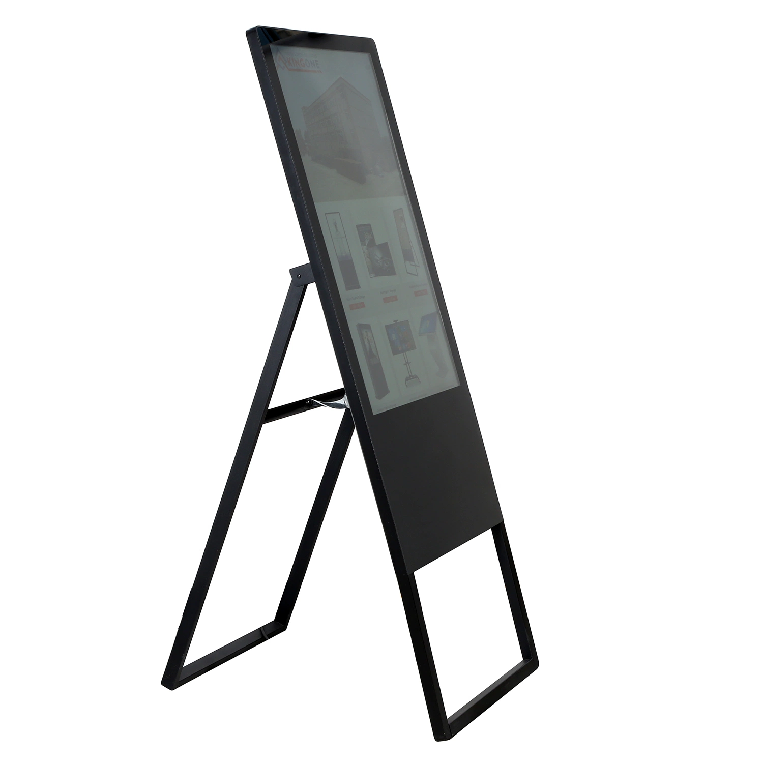 El soporte de suelo Comercial Reproductor Digital Signage Vertical de la pantalla LCD de gran publicidad LCD TV