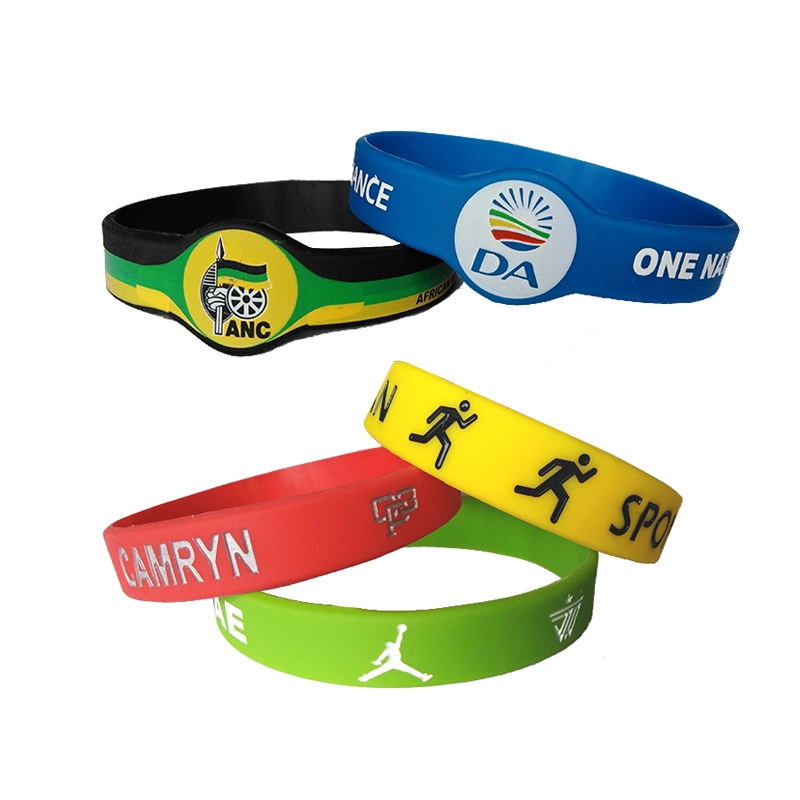 Wholesale Cheap Custom Sport bracelet en silicone pour cadeau promotionnel