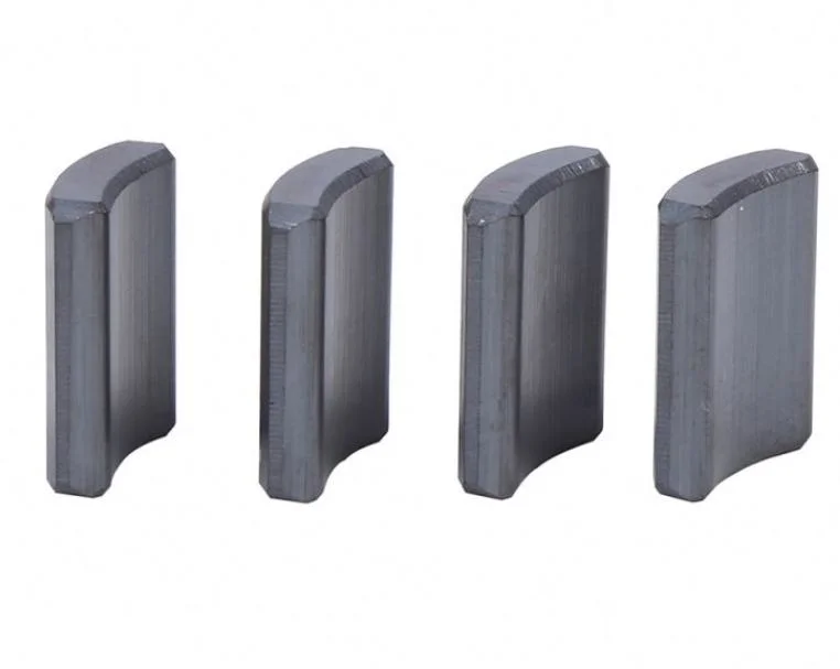 Factory Supply Y30 Arc Ferrite Magnet for Motor