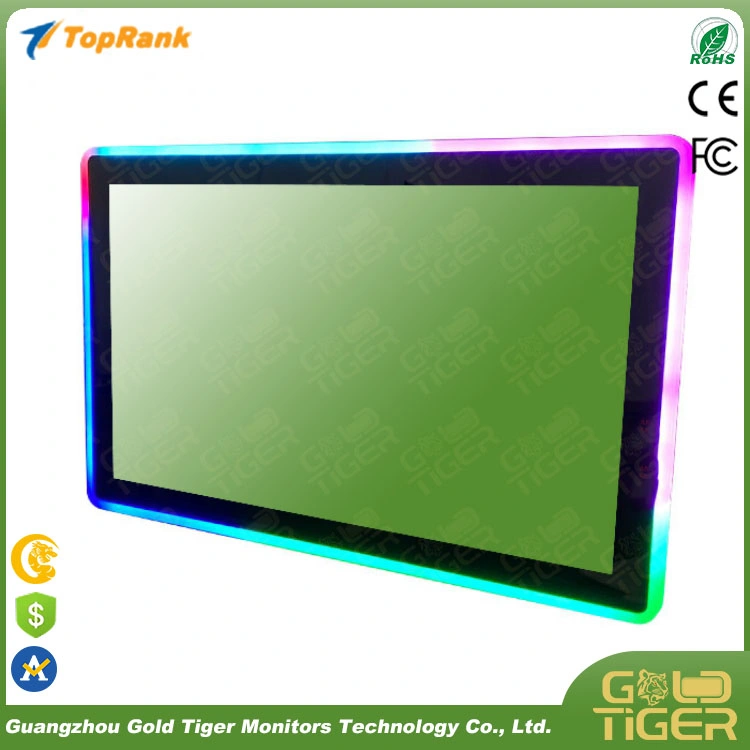 Cheap Price 24" Horizontal Full-Fit Touch LCD Panel Capacitive Open Frame Waterproof Touch Monitor LED Display Wall Mounted Touch Screen for Gaming Machine