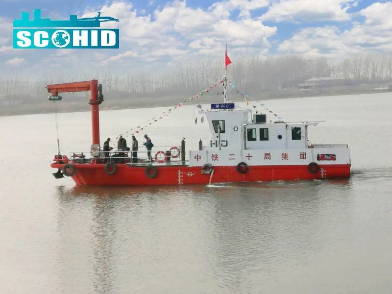 Alta calidad CSD650 equipado con eficiente bomba de Dredge de trabajo multiuso barco Precio de fábrica Ventas directas