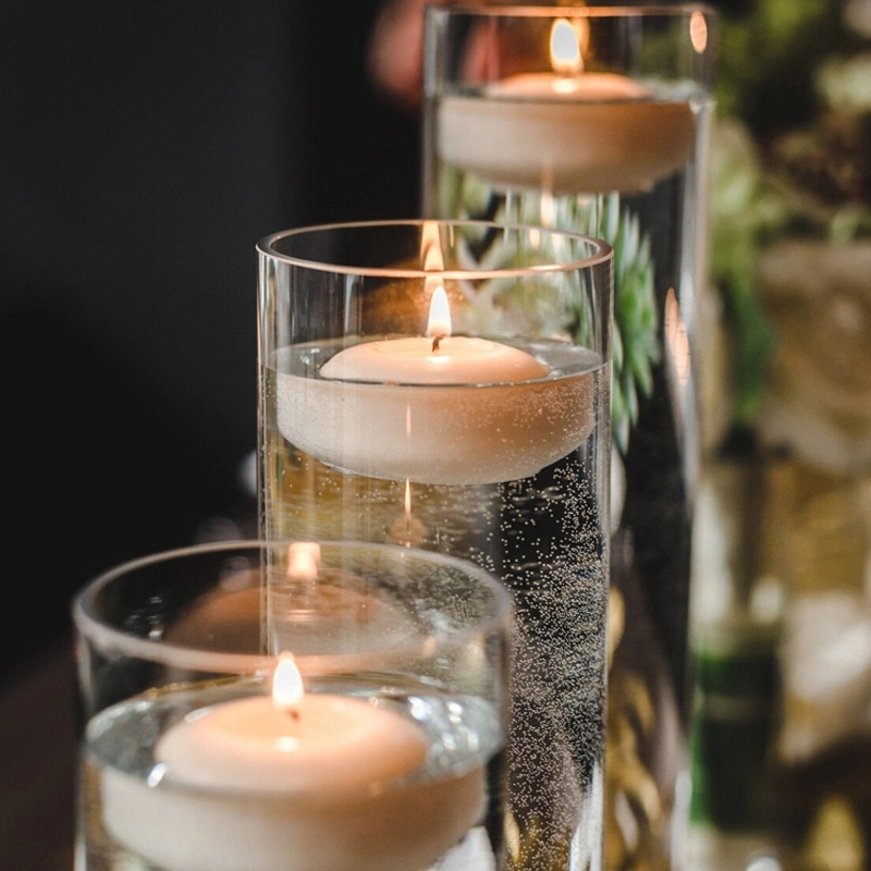 Customized Sodium Calcium Candlesticks Stand Glass for Candles