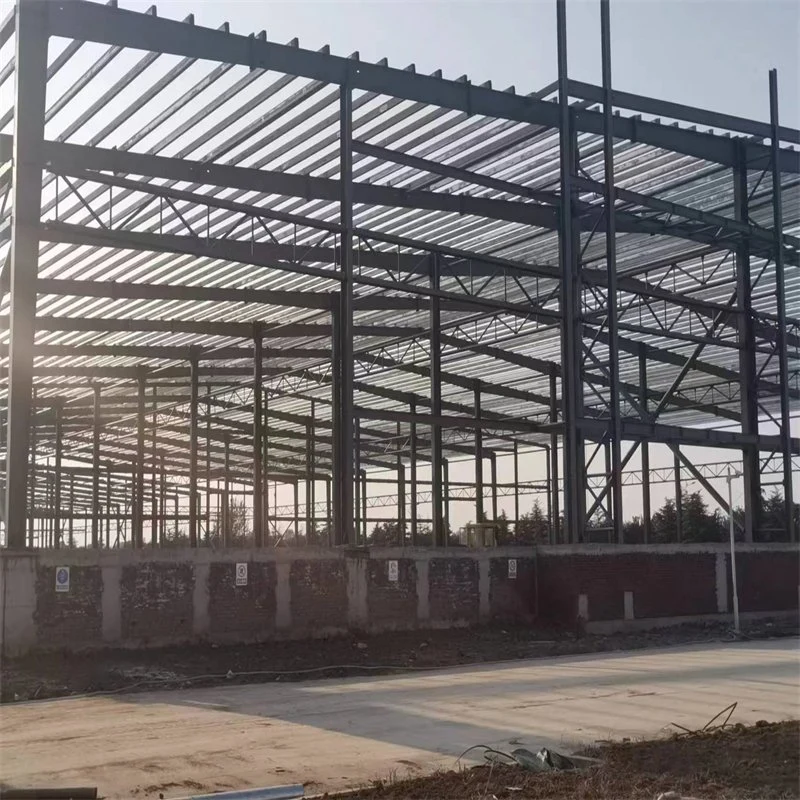 High Strength and High Seismic Resistance Fast Installation Prefabricated Steel Structure Construction