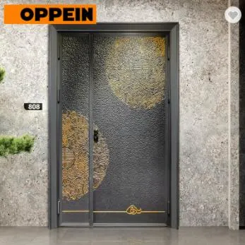 Apartamento Villa Oppein Diseño de la puerta principal de la puerta de seguridad en la puerta de acero