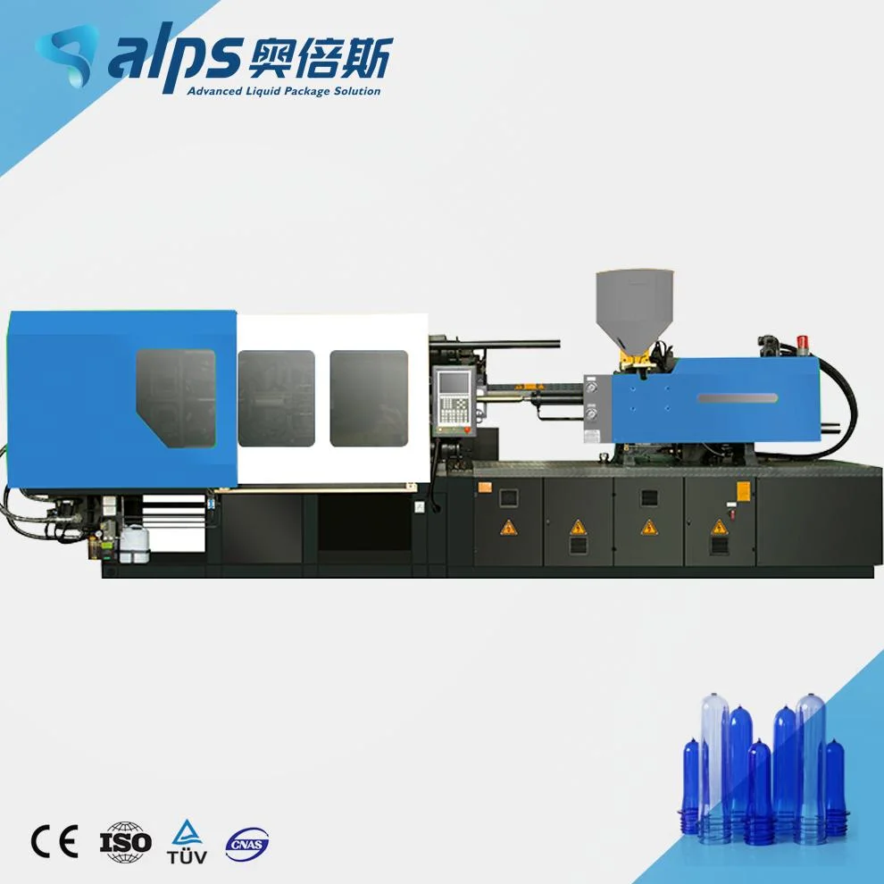 Tapón automático de plástico Servo que hace la planta de inyección de preformas Máquina de moldeo