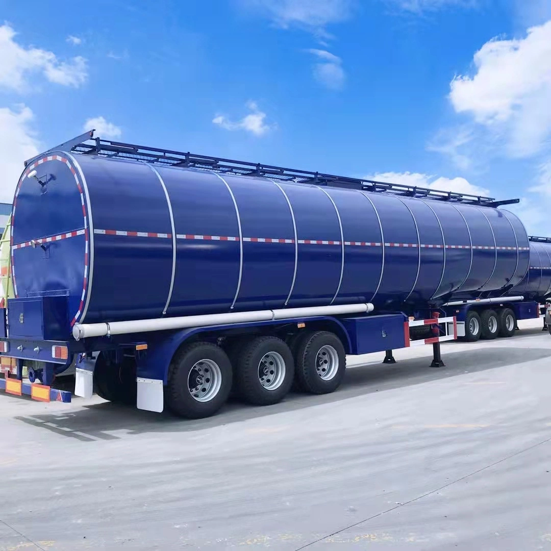 1m3- 12m3 Bitumen Transportation Tanker Asphalt Transportation Tank Trailers Oil Fuel Cement Gasoline Tanker Water Tanker with Pump for Sale in Mali