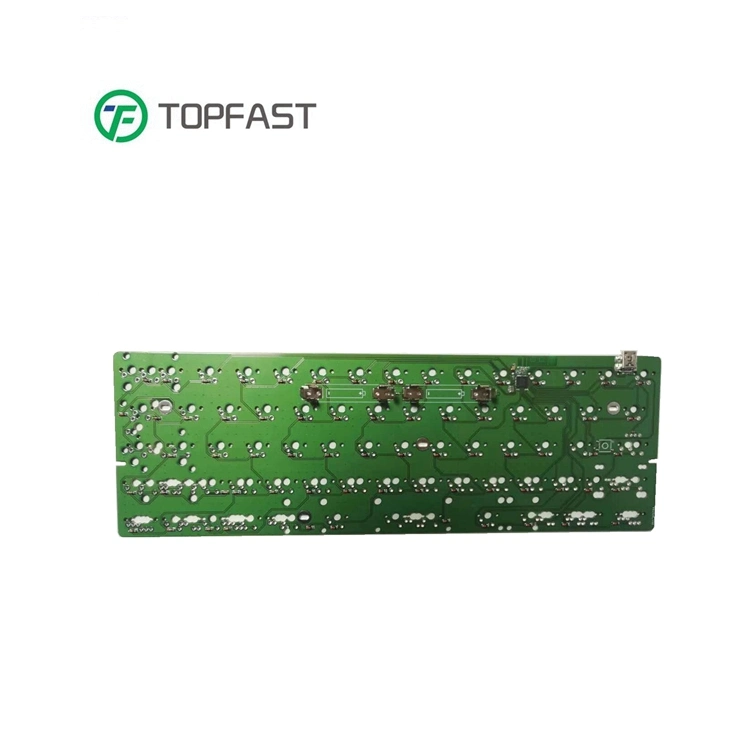 Custom Made Prototype Circuit Board Hotswap RGB Qmk Via ISO ANSI Design Professional Multilayer 60 Keyboard PCB Assembly