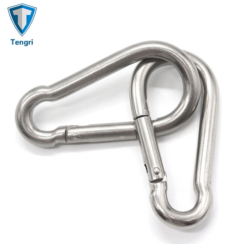 High quality/High cost performance  Stainless Steel 304 Rigging Carabiner Snap Hooks DIN5299c Spring Hook