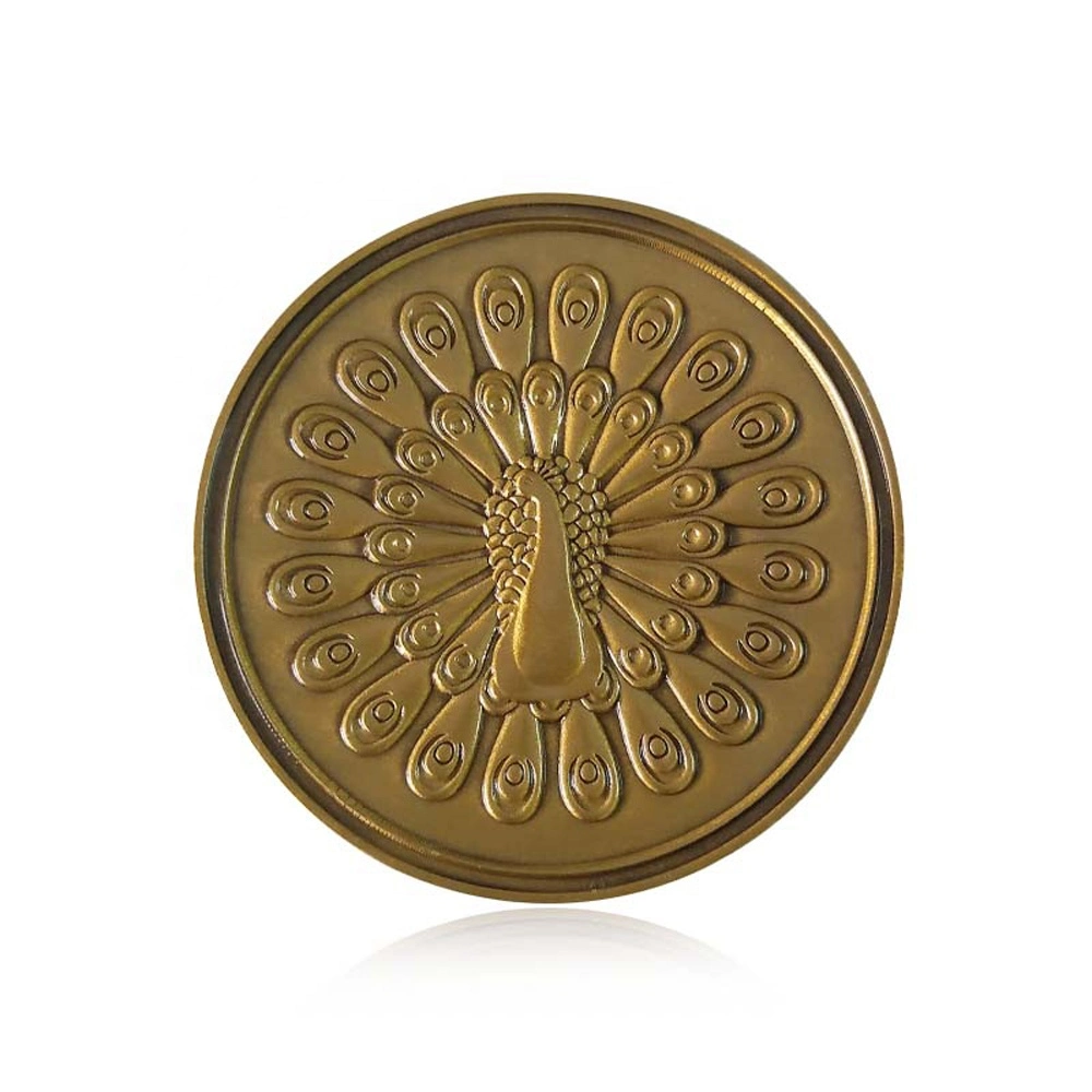 Diseño de Moda Mayorista/Proveedor de regalo de recuerdo una moneda de cobre Metal