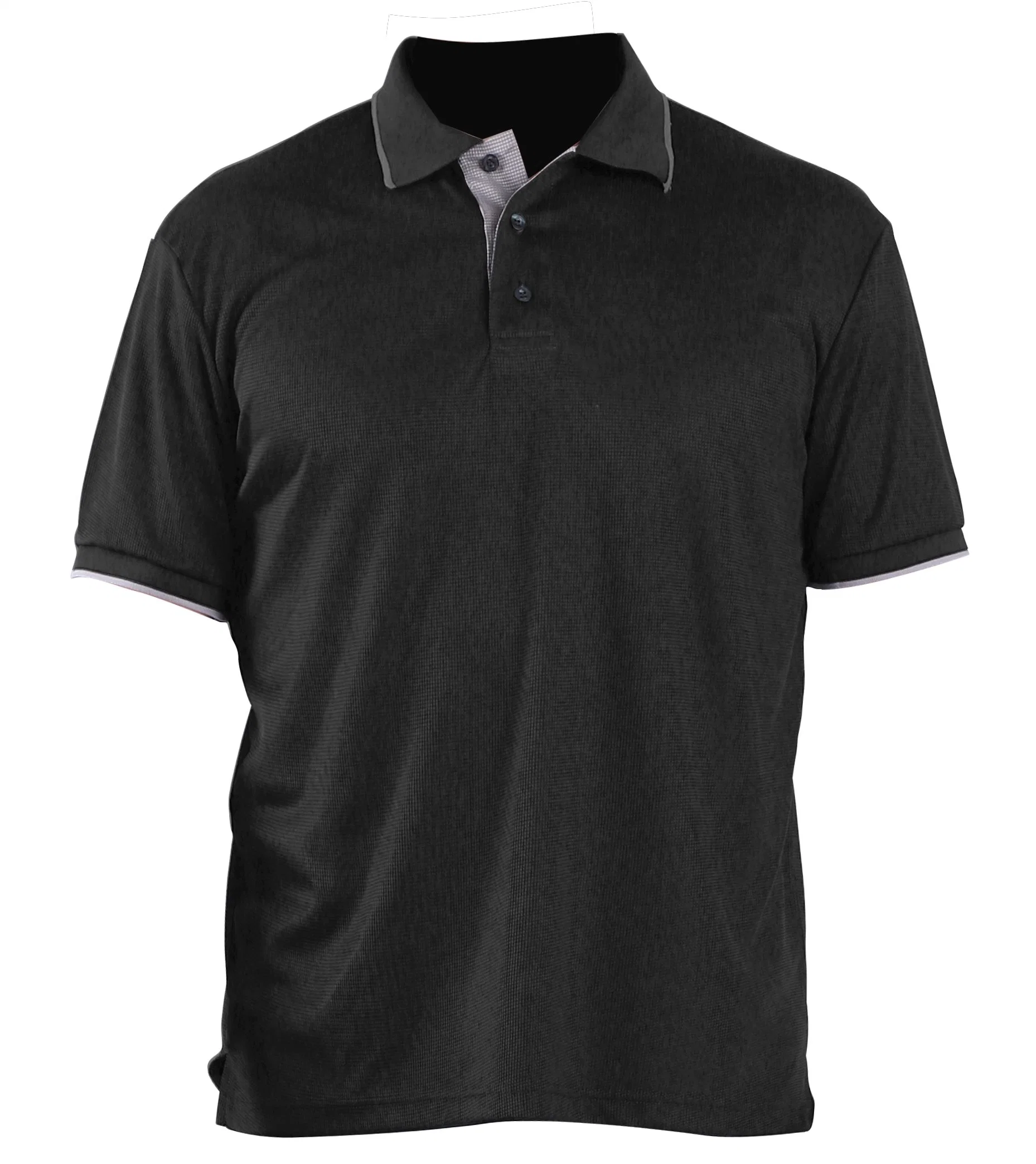 Custom Brand Short Sleeve Men&prime; S Polyester Golf Polo Shirt