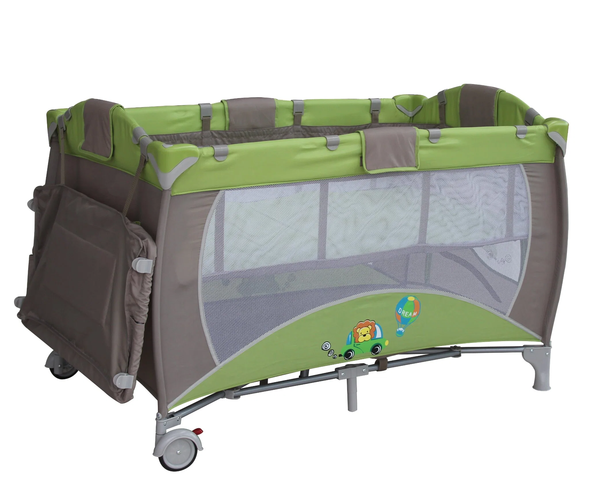 European Standard En716 Luxury Baby Playpen, Portable and Secure Folding Playpen