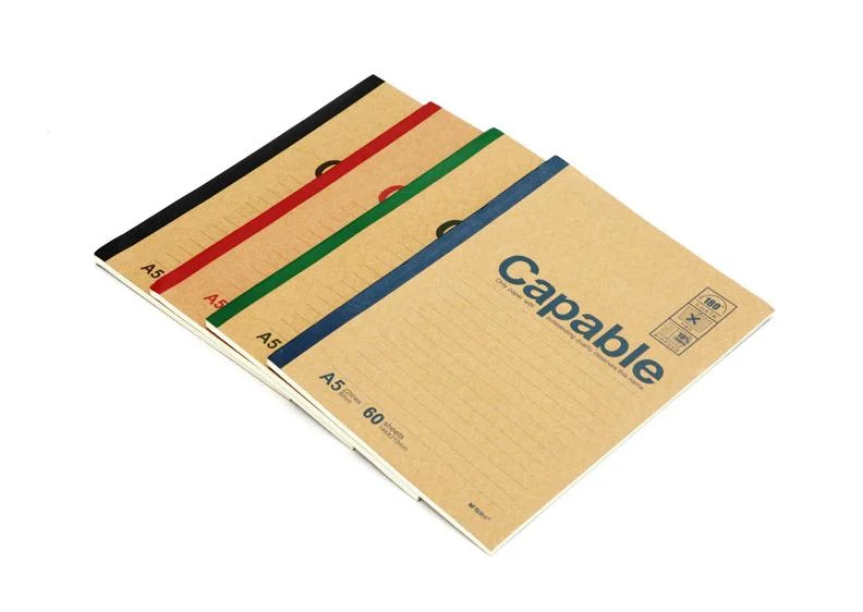 M&amp;G Nota creativa Libros Logotipo personalizado A5 "capaz" portátil inalámbrico 60páginas