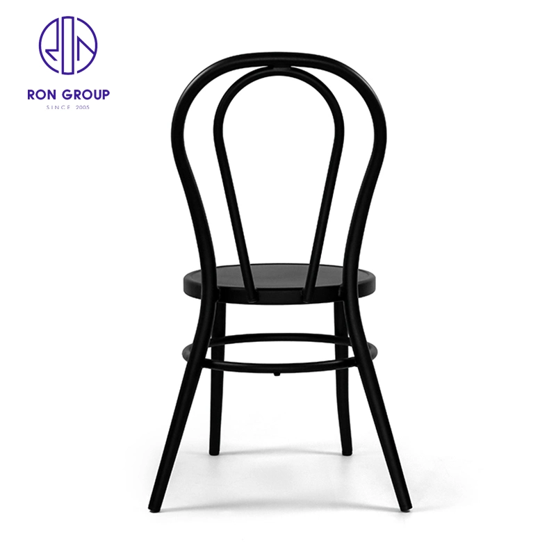 Popular Hot Sale High quality/High cost performance  Metal High Back Chair Restaurant Wedding Aluminium Dining Chair