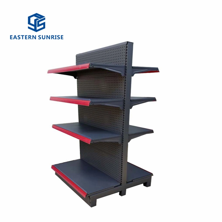 High Quality Metal Frame Supermarket Shelf, Store/Shop Display Rack