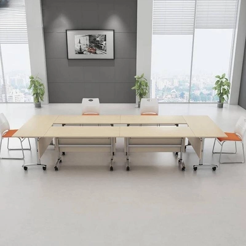 Wholesale/Supplier Furniture Mobile Folding Flip Top Table Meeting Office Foldable Training Desk