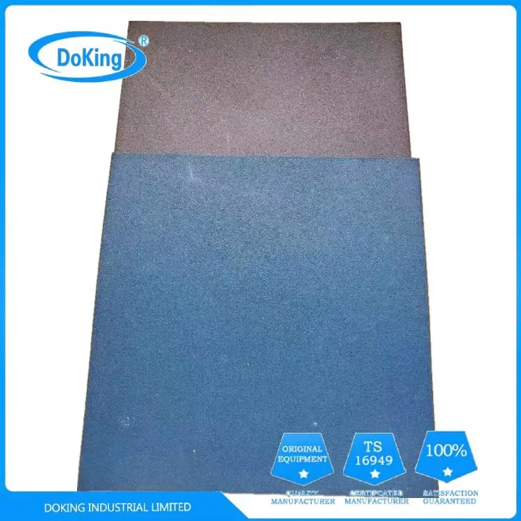 Natural Recycled Waterproof Rubber Mat Outdoor Floor Gym Mat Rubber Tie