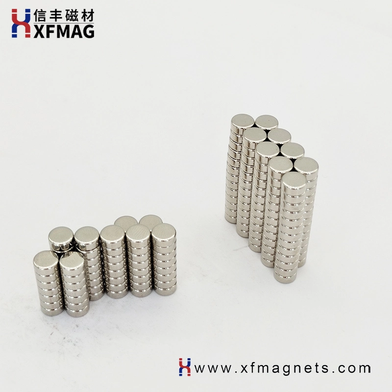 D10*3 Cylinder Magnetic Rare Earth Strong Permanent Nickel N35sh Neodymium NdFeB Magnet