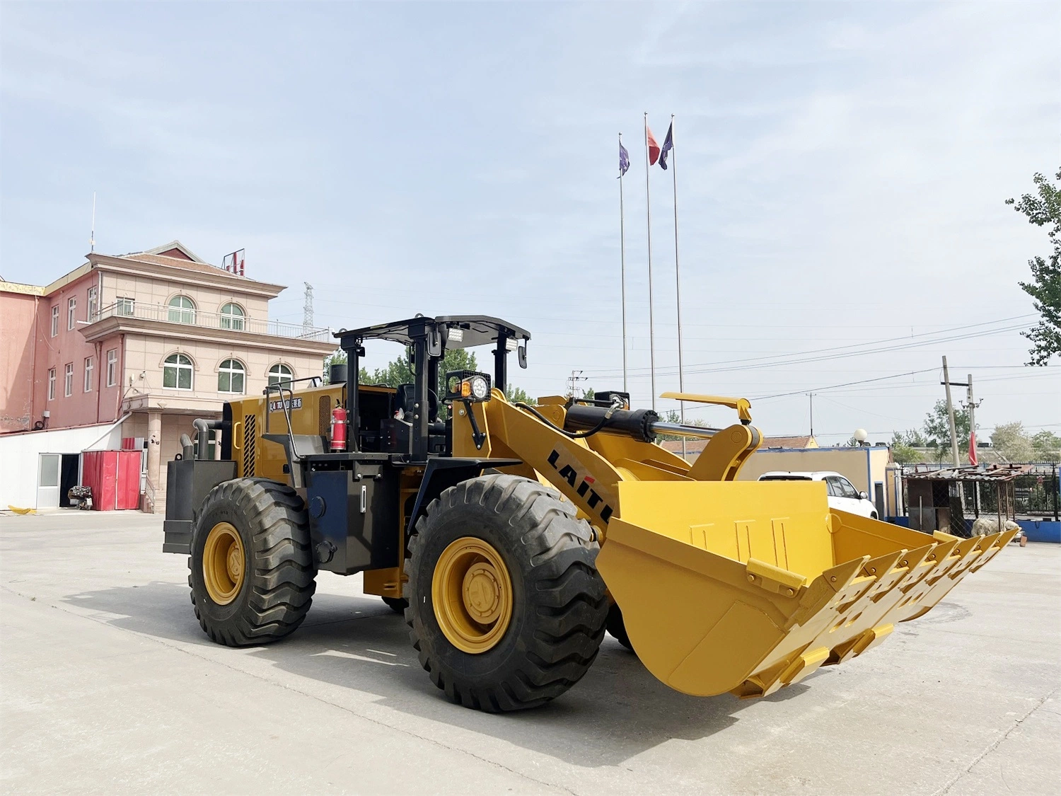 5 Ton Undergound Self Shovel Lw500 Cabin Wheel Loader