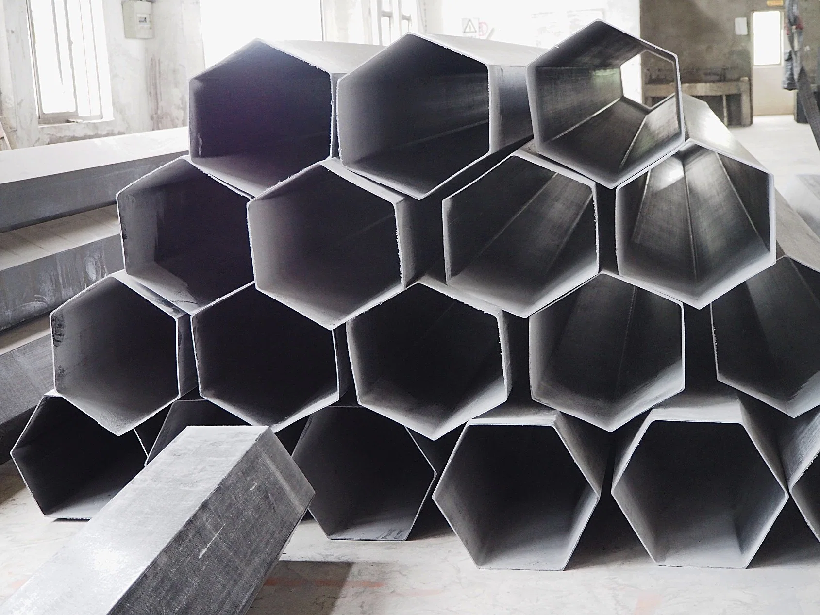 Good Hexagonal Honeycomb Demister FRP/GRP Pipe