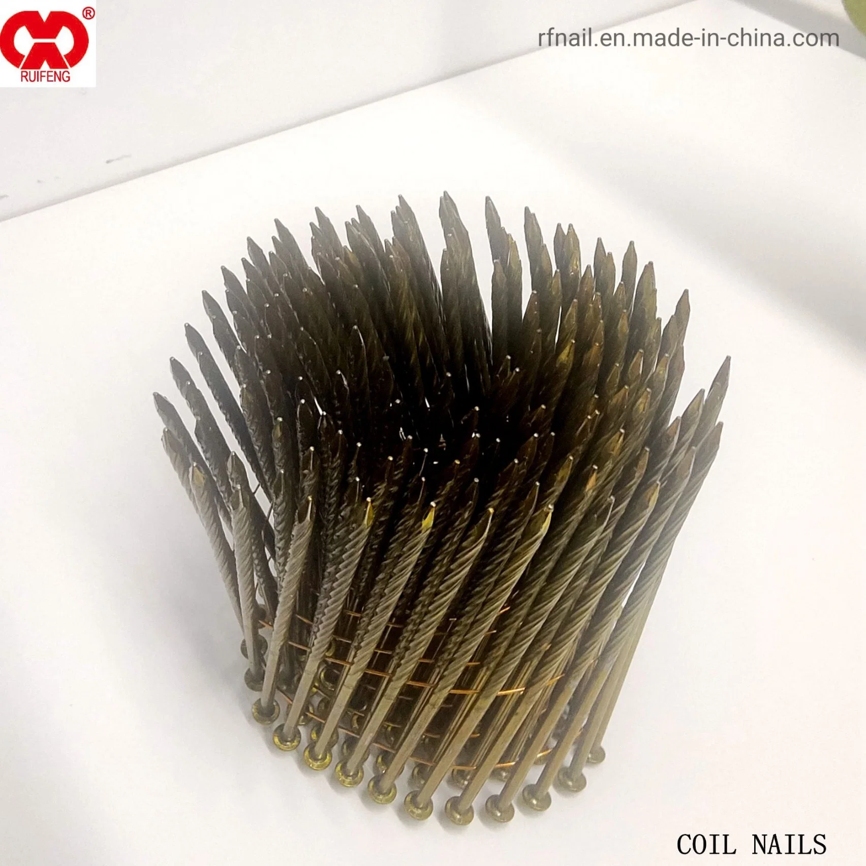 Factory Price Wholesale/Supplier Supplier Stock Lot Long Screw Wire Coil Collated Nails in Anhui.