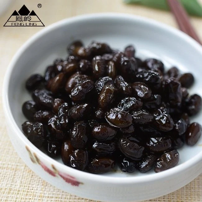 Halal Dried Salted Black Beans Natural Preserved Black Bean Using for Noodles