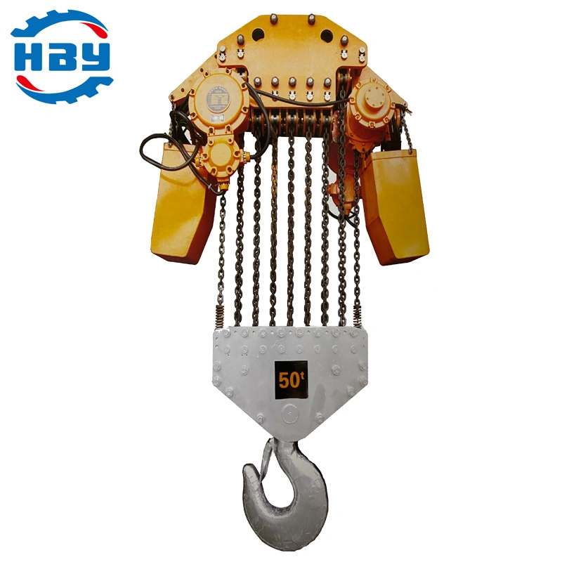 3 Tons Explosion-Proof Electric Chain Hoist for Mining/Warehouse/Wharf/Hotel/Shopping Mall/Building Site