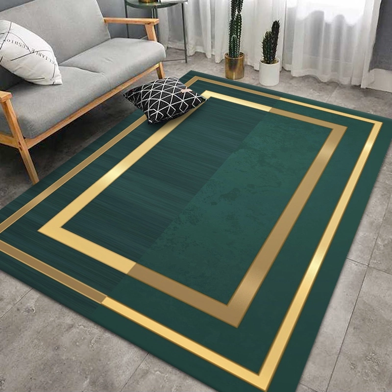 Modern Luxury Decorative Big Center Large Soft Custom Polyester OEM Manufature Carpet Floor Area Rug for Living Room Bedroom