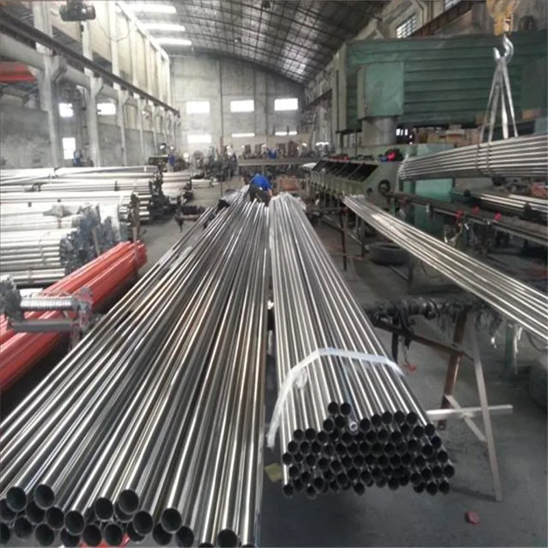 AISI SUS 201 202 301 316 316L 317L 321 347 309S Welding Stainless Steel Round Shape Tube for Pipe Making Machine