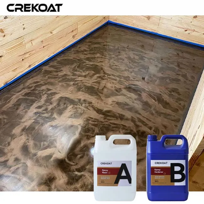 Creative Application Systems Brown Metallic Epoxy for Concrete Counter Tops