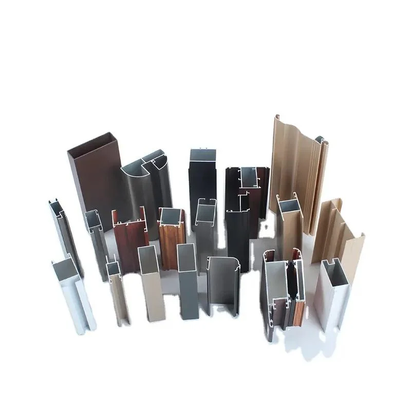 Customized Aluminum Extrusion Profile Supplier Aluminum Shape Extrusion Die Industrial Aluminum Extruded Profile 6m Length