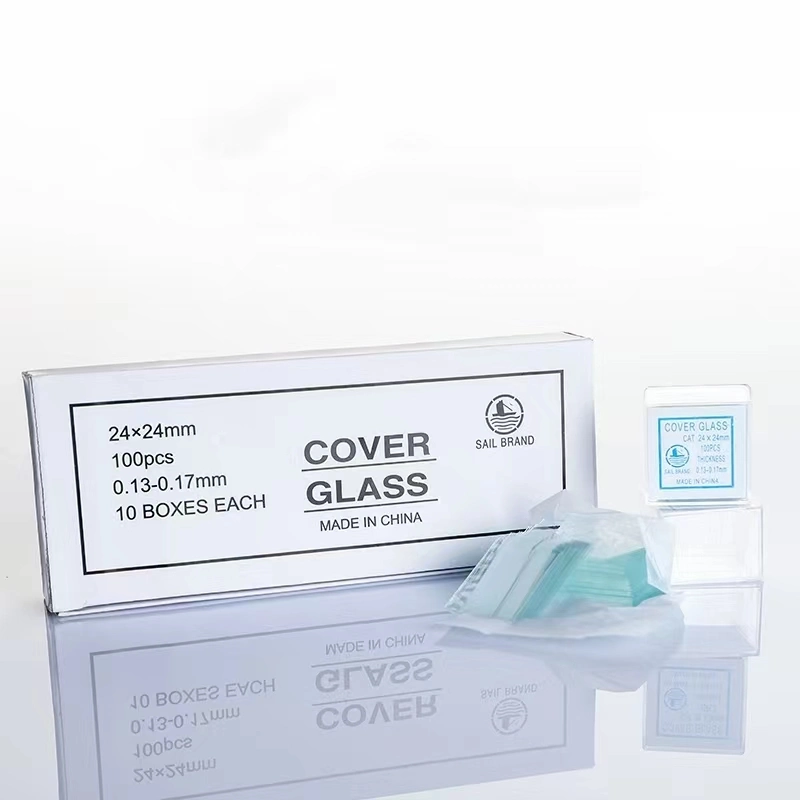 Laboratory Glassware 22X22mm Microscope Cover Glass