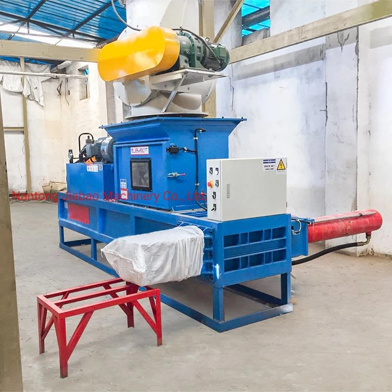 Jewel Brand Factory Supply CE Certified Horizontal Hydraulic Rice Husk Press Packing Machine