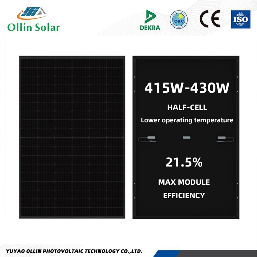 El uso industrial líder en el sector económico duradero Comercial Venta caliente 425W panel solar