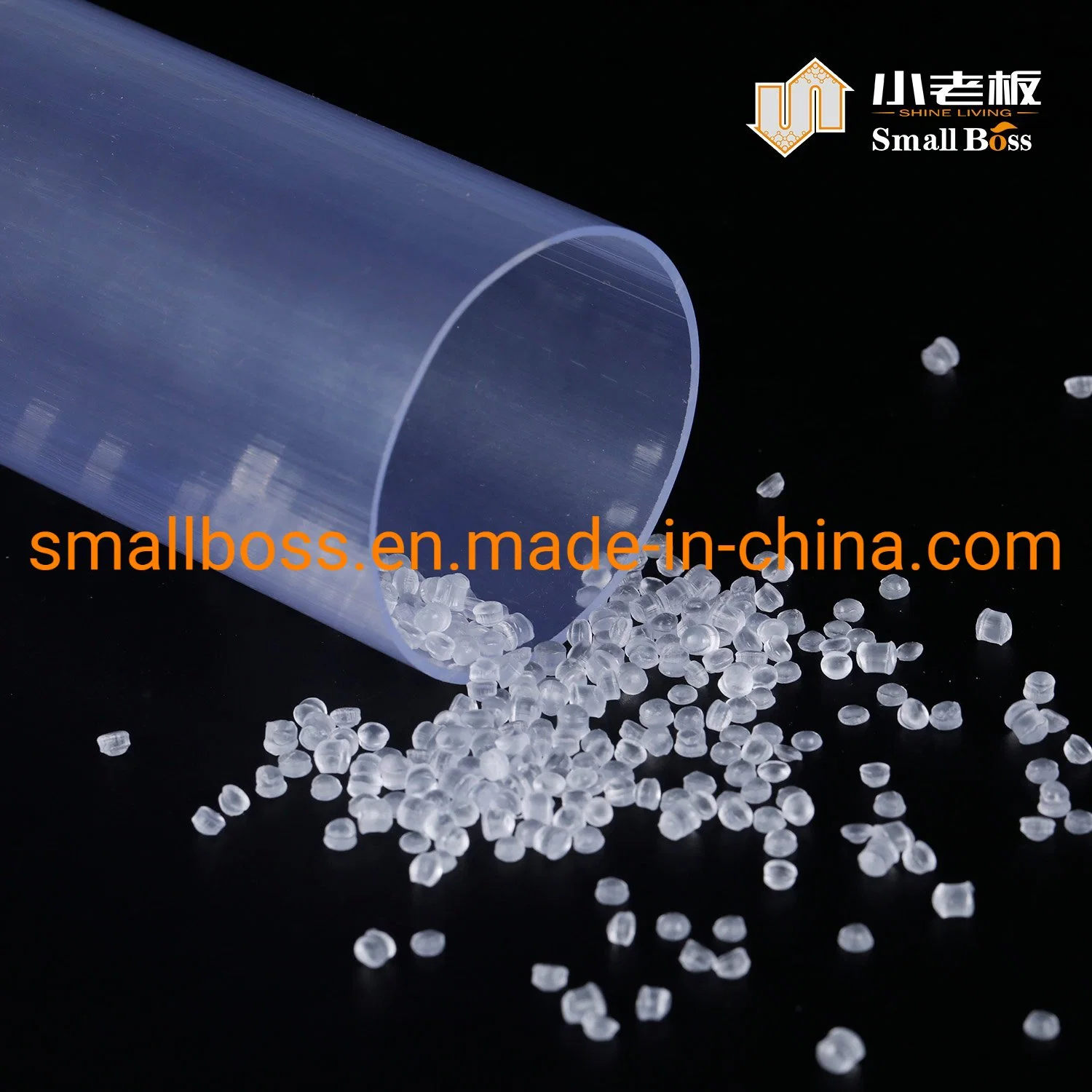 PVC Rigid Transparant Granules/PVC Pellets/PVC Compound for Shrink Film/Supermarket Label/IC Pipe