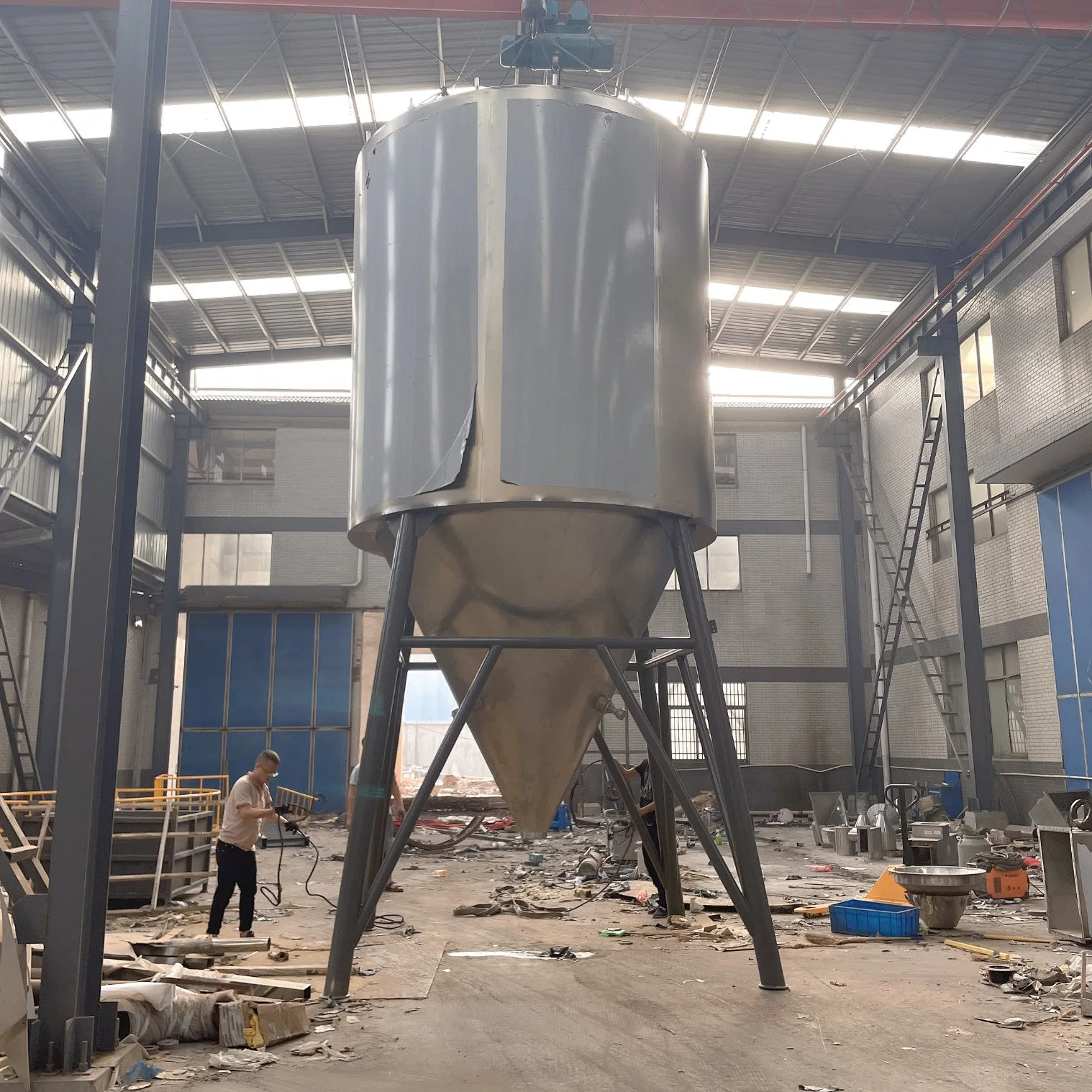 LPG-100 Series High Speed Centrifugal Special Energy-Saving Drying Machine Spray Dryer for Vulcanized Colloid