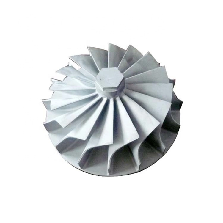 China Nickel Based Alloy Precision Lost Wax Investment Vacuum Casting Turbine Wheel