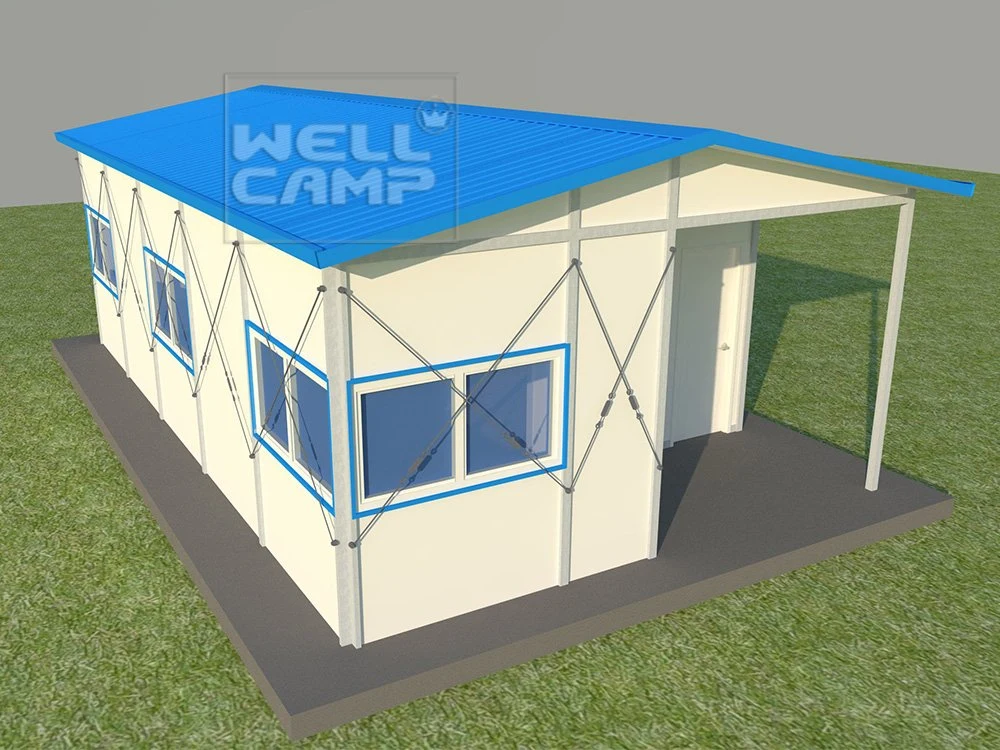 Wellcamp Prefab Refugiados Casa Família Modular/ Alojamento do trabalhador