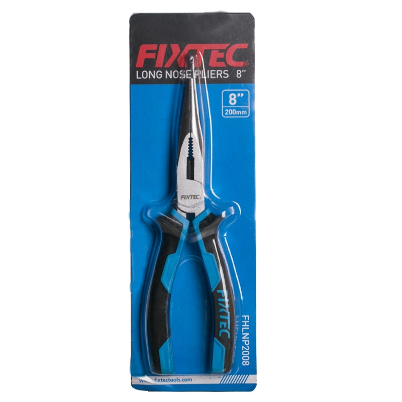 Fixtec 6inch 8 Inch Multi Straight Sharp Long Nose Pliers Long Needle Plier